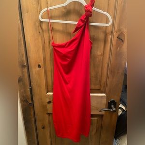 Women’s Susana Monaco dress. One shoulder, size medium.